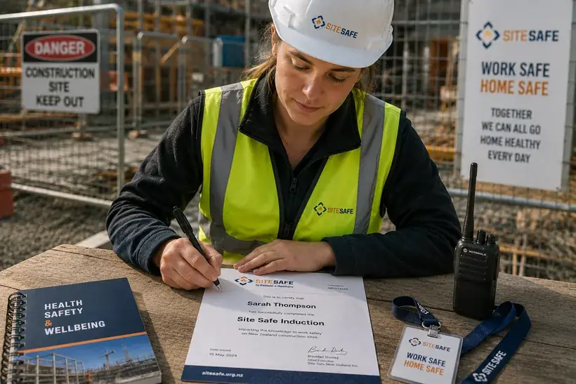 Site Safe Foundation Passport preparation
